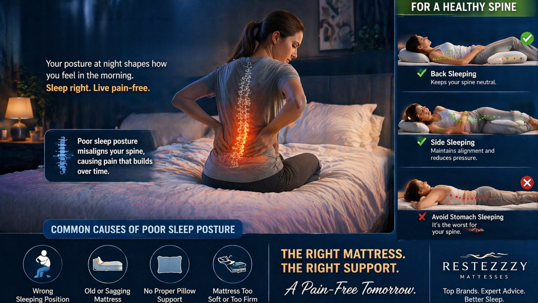 How Poor Sleep Posture Leads to Chronic Back Pain