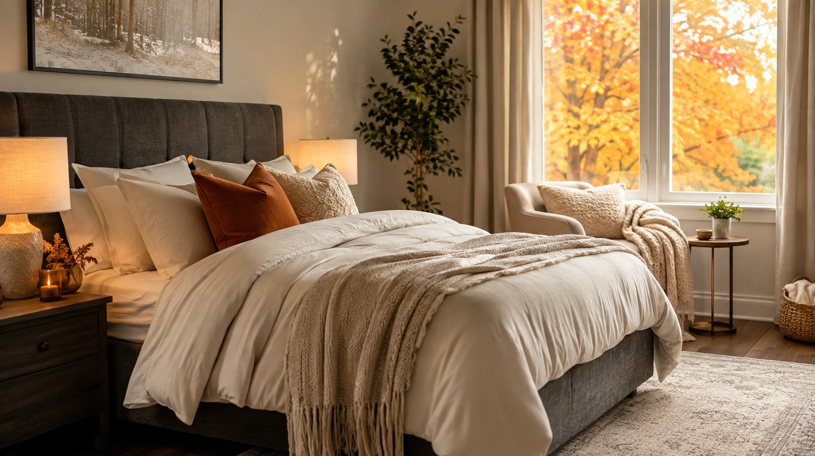 How to Prepare Your Bedroom for Better Sleep This Fall