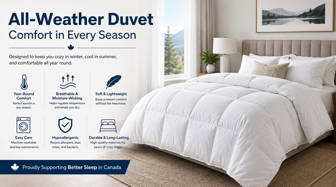 All-Weather Duvets Explained: The Best Choice for Comfortable Sleep Year-Round
