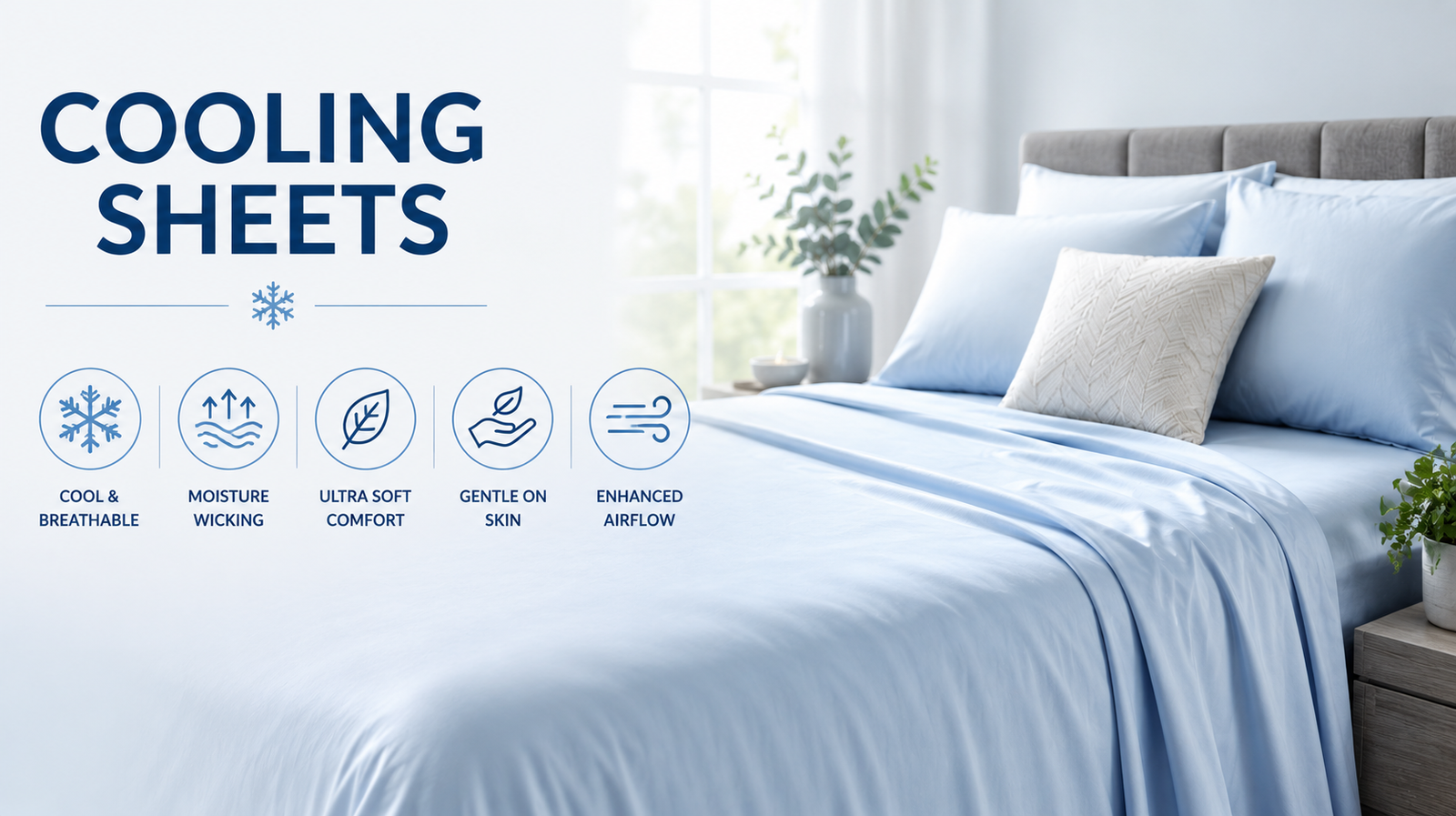 Cooling Sheets: Why They're the Secret to Better Sleep