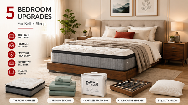 5 Bedroom Upgrades That Instantly Improve Your Sleep