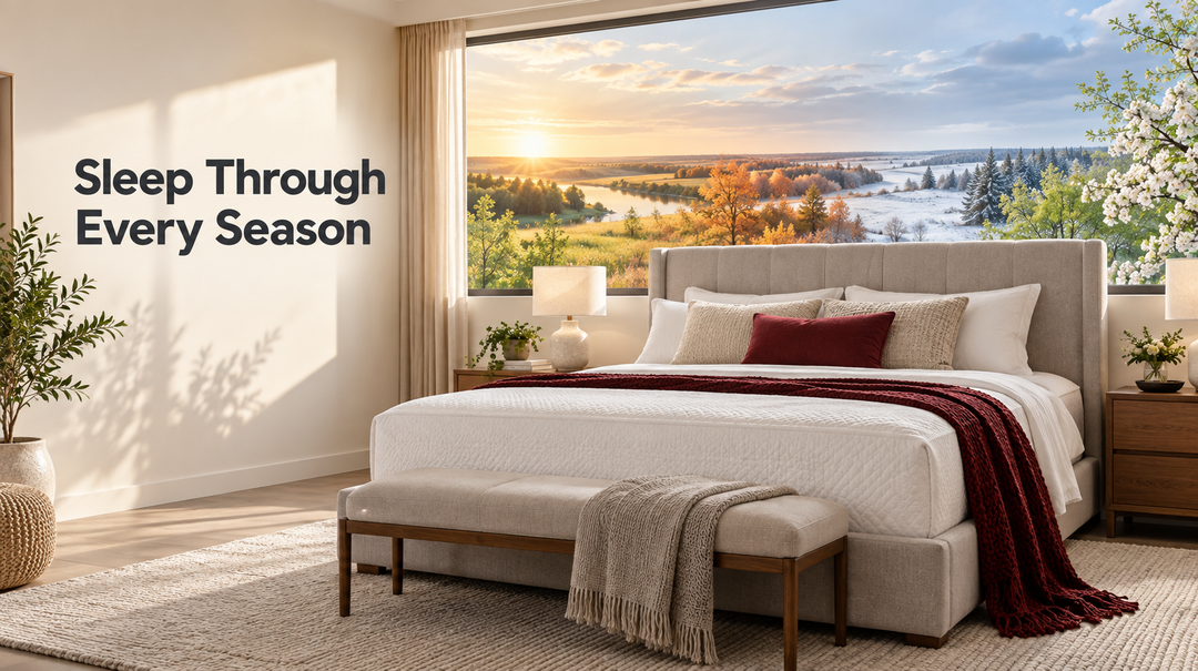 How Saskatchewan’s Changing Seasons Can Affect Your Sleep