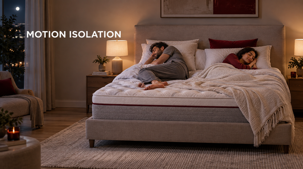 Motion Isolation Explained: The Secret to Better Sleep for Couples