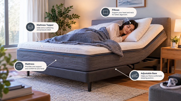 Sleep Apnea: Symptoms, Causes, Treatment, and How Sleep Essentials Can Improve Comfort