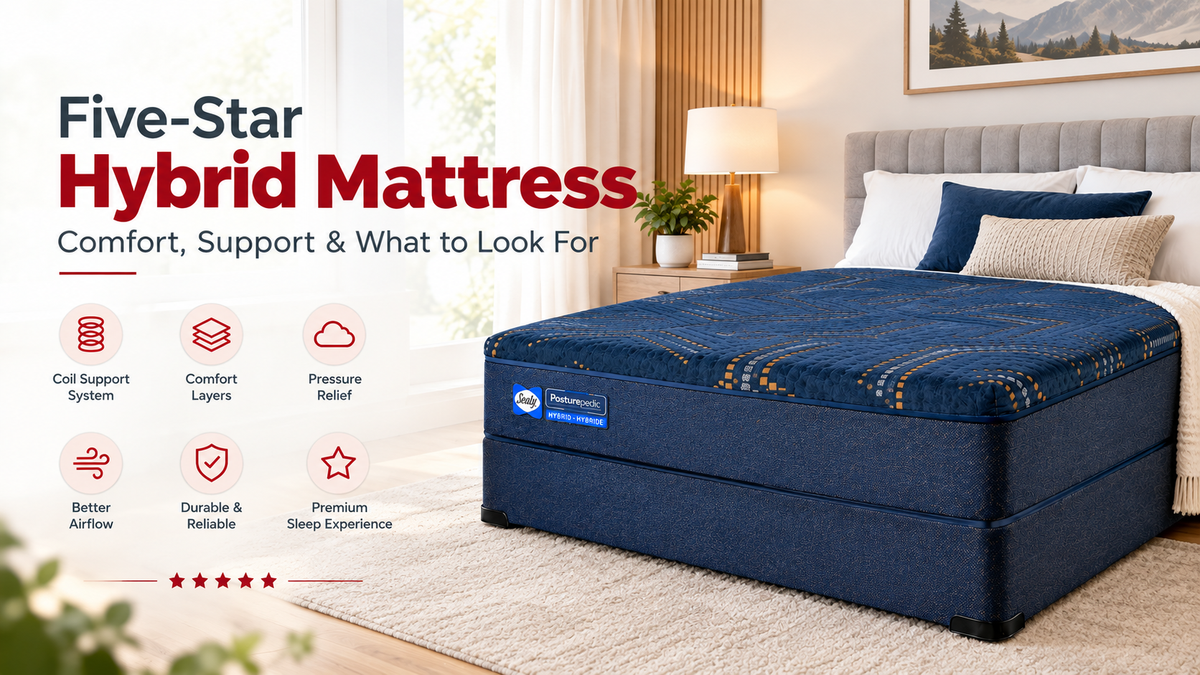 Five-Star Hybrid Mattress: Features, Benefits, and How to Choose the Right One