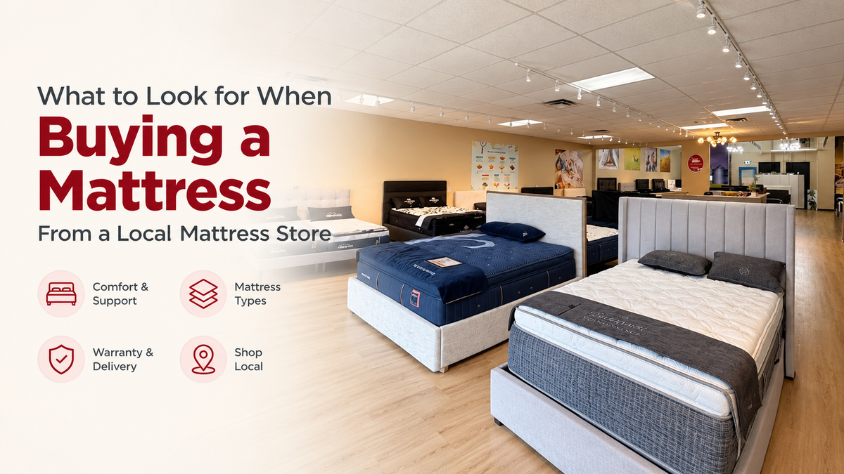 What to Look for When Buying a Mattress from a Local Mattress Store ?
