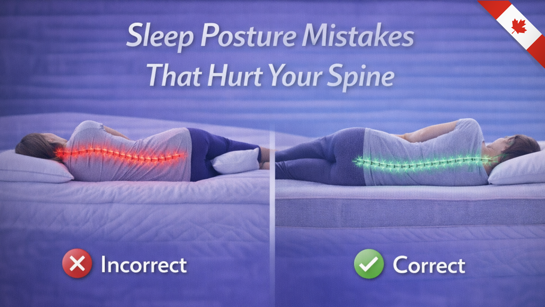 Sleep Posture Mistakes That Hurt Your Spine