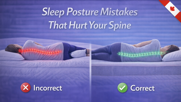 Sleep Posture Mistakes That Hurt Your Spine