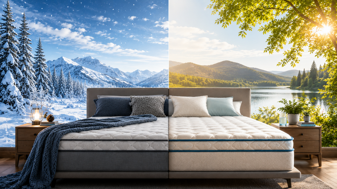 Why Canadians Need Different Mattresses for Winter and Summer