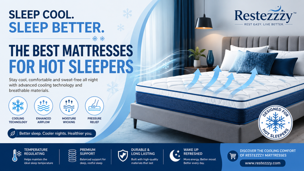 Best Mattress for Hot Sleepers: Stay Cool, Comfortable & Sweat-Free All Night