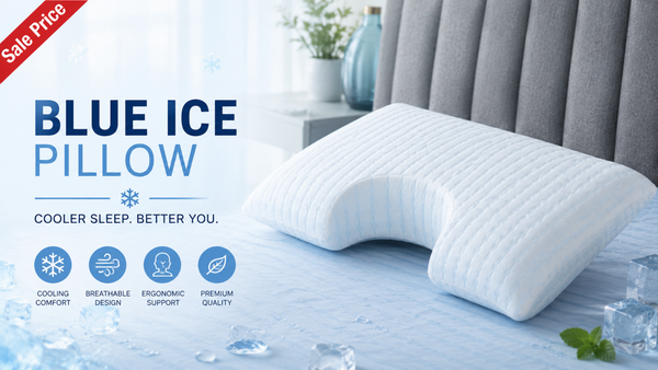 Blue Ice Pillow: The Ultimate Summer Sleep Essential for Cool & Comfortable Nights