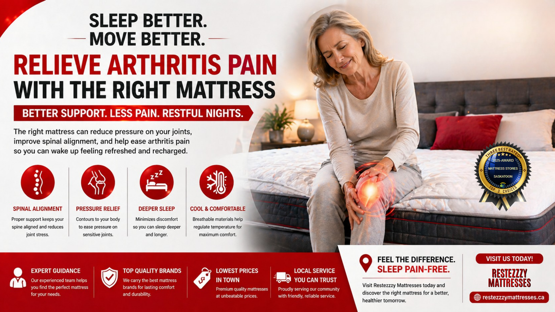 How the Right Mattress Can Help Relieve Arthritis Pain and Improve Your Sleep