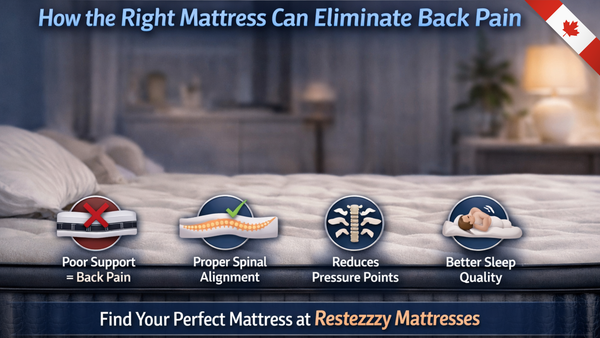 Spinal Alignment Explained: How the Right Mattress Can Eliminate Back Pain