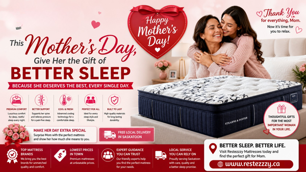 Mother’s Day Gift Ideas: Give the Gift of Better Sleep with Restezzzy Mattresses