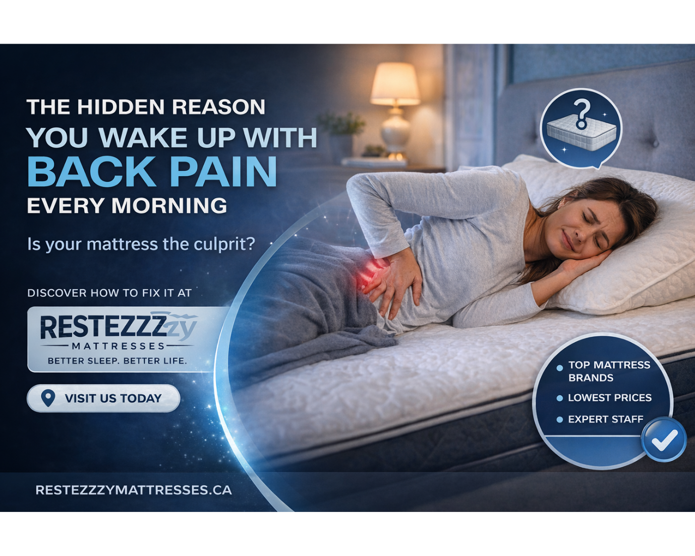 The Hidden Reason You Wake Up With Back Pain Every Morning