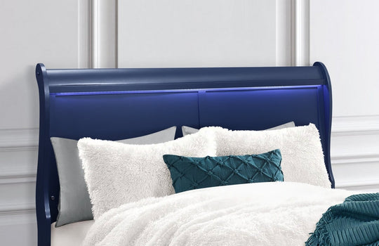 Juliet Blue Bed