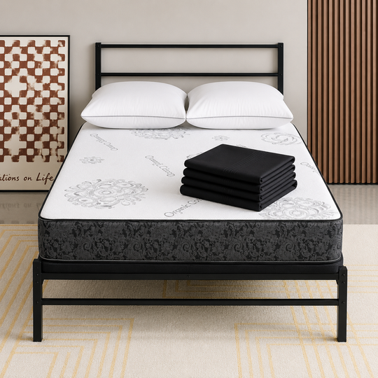 Ezy High Density Foam Mattress And B19 With Sleep Accessories