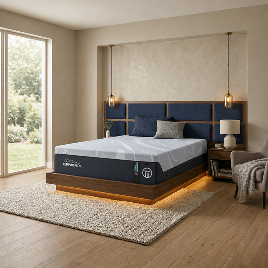 TEMPUR-LuxeAlign® Series- 2:0 Medium Hybrid 13" Memory Foam Mattress