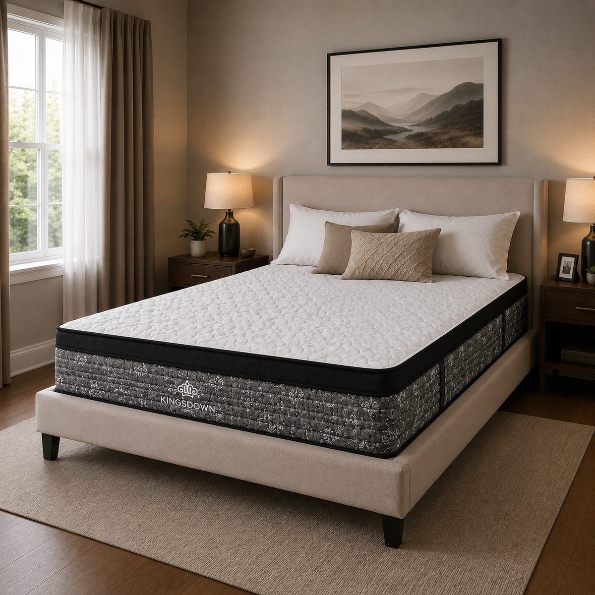 Kingsdown Vintage Van Pelt Firm Mattress - Restezzzy Mattresses Inc.