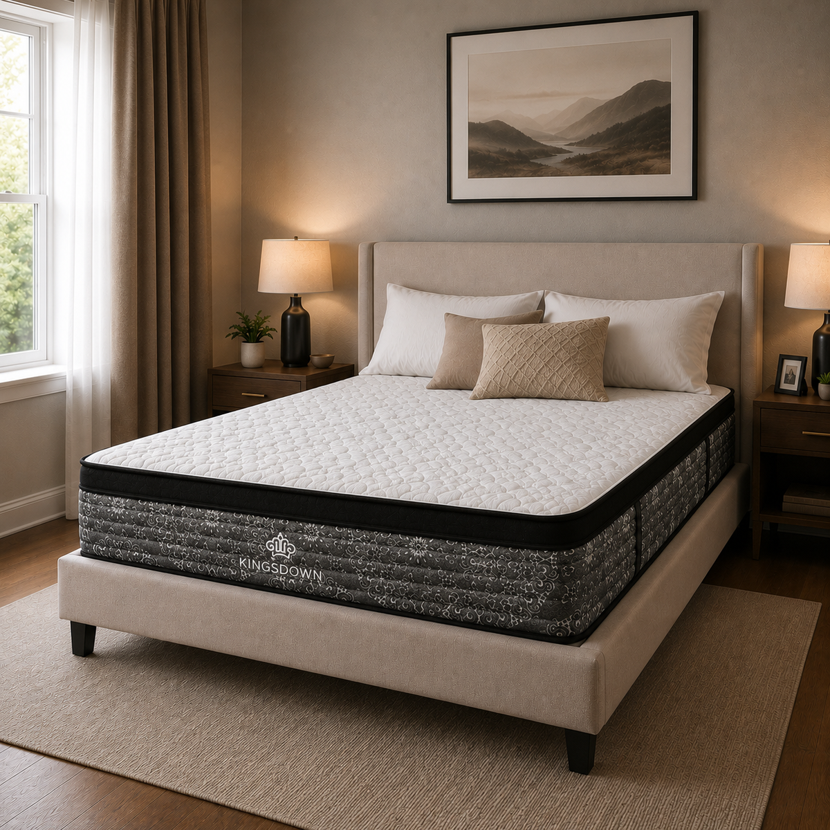 Kingsdown Van Pelt Plush Mattress - Restezzzy Mattresses Inc.