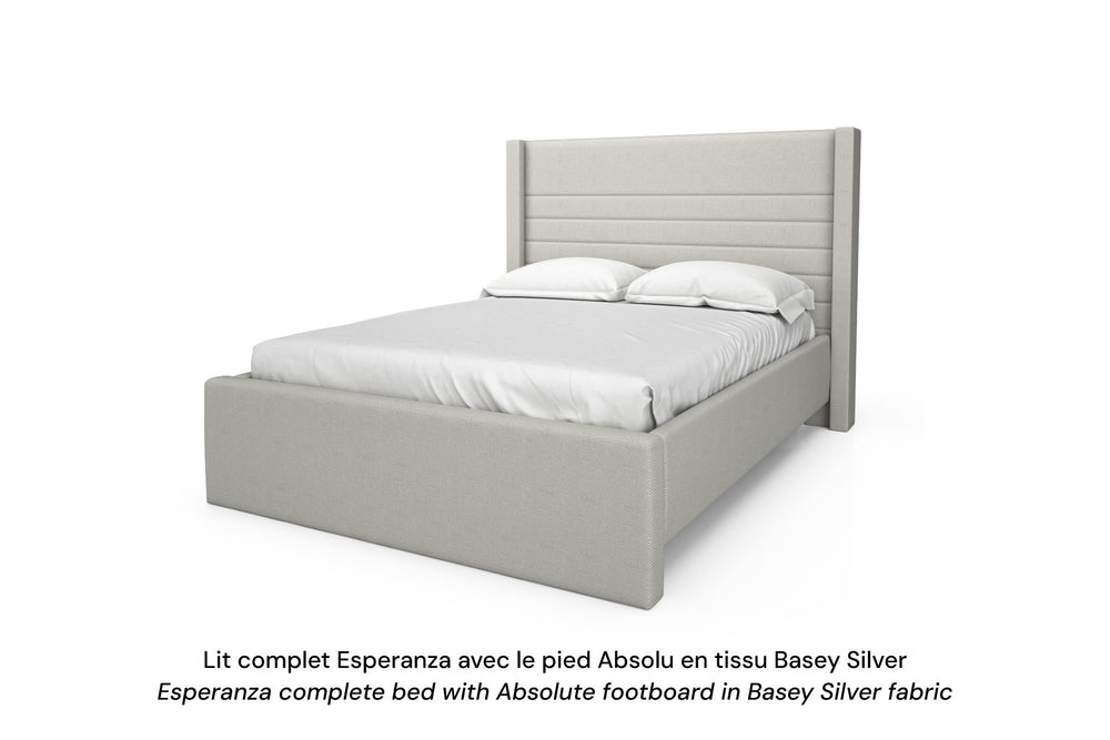 Esperanza Upholstered Bed Frame - Restezzzy Mattresses Inc.