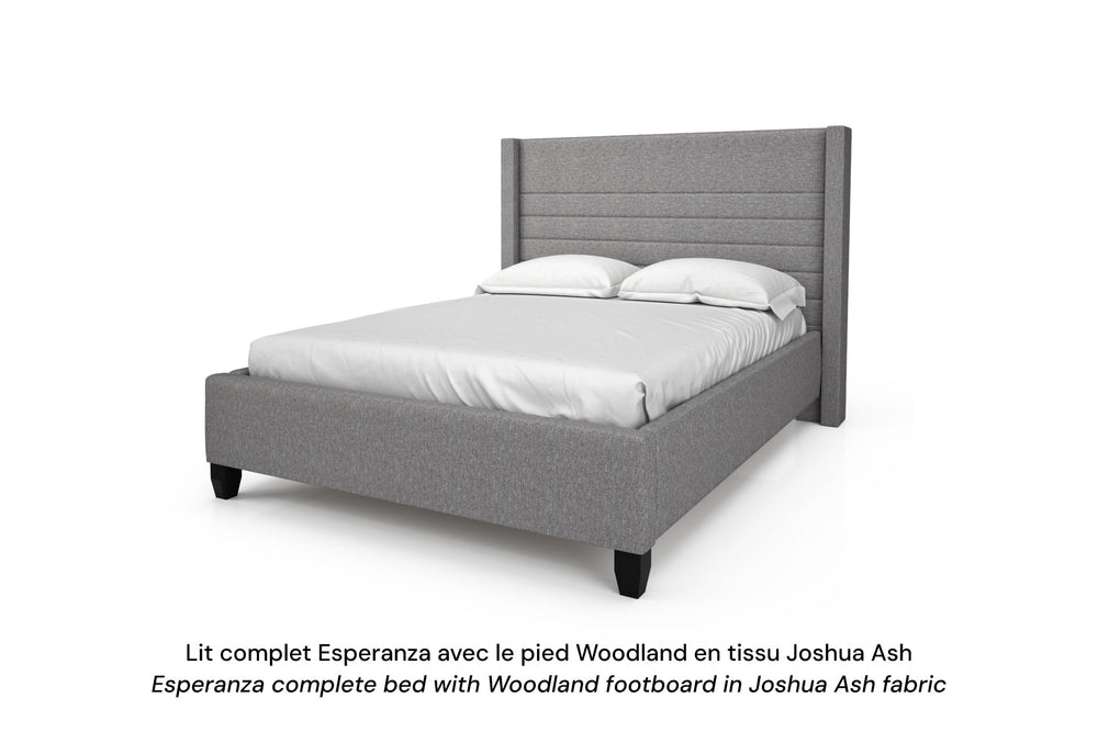 Esperanza Upholstered Bed Frame - Restezzzy Mattresses Inc.