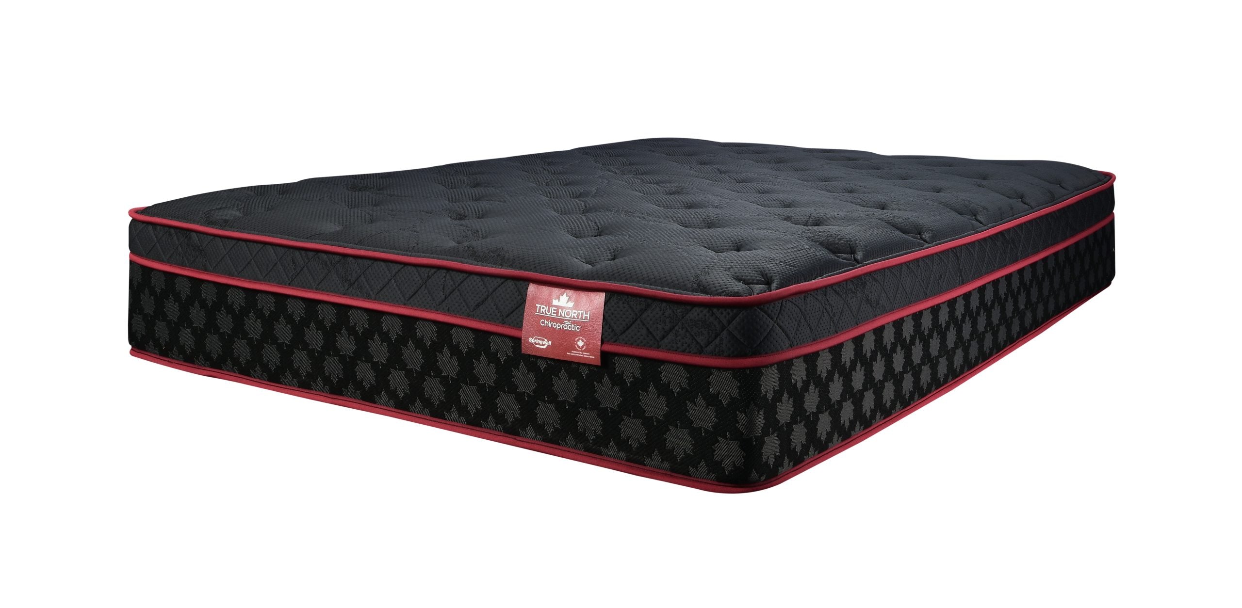 Springwall Chiropractic Fairbanks Bed in a Box Euro Top- Med Firm - Restezzzy Mattresses Inc.
