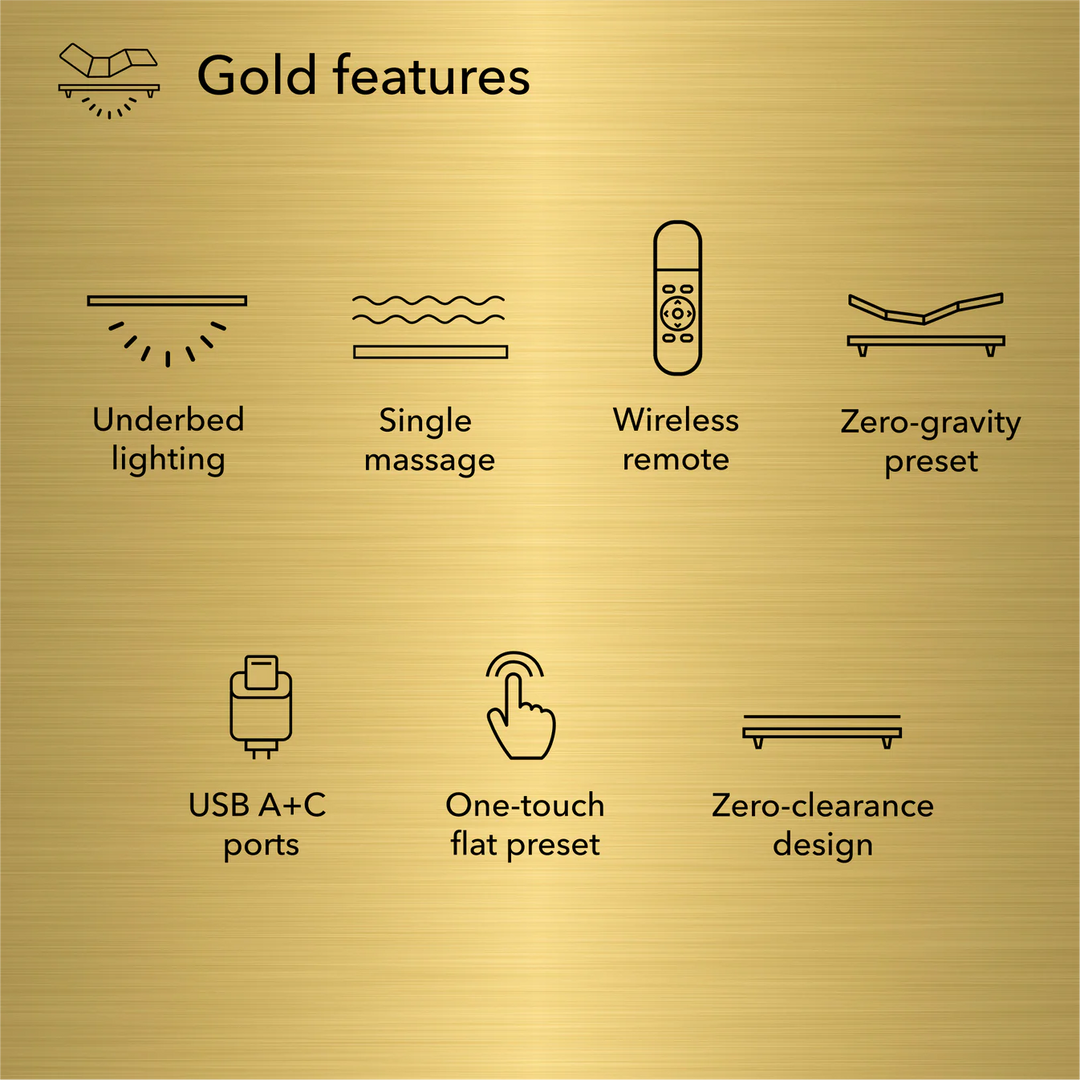 Beautyrest BaseLogic Gold Lifestyle Base - Restezzzy Mattresses Inc.