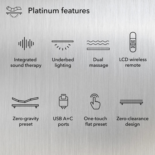Beautyrest BaseLogic Platinum Lifestyle Base - Restezzzy Mattresses Inc.