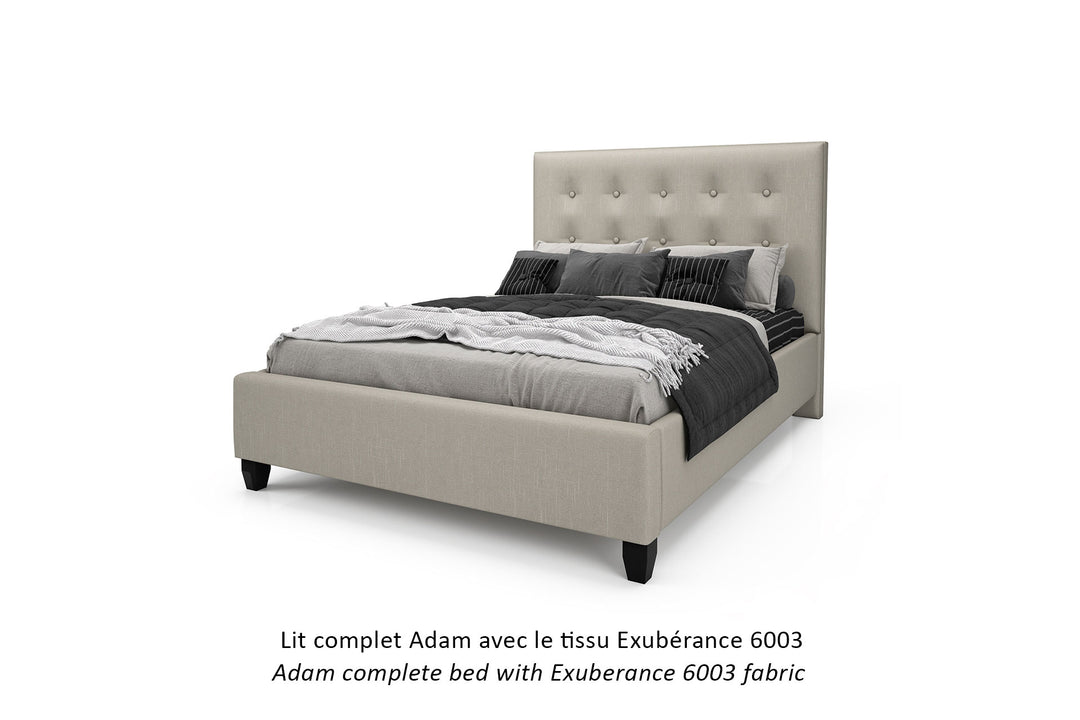 Adam Upholstered Bed Frame - Restezzzy Mattresses Inc.