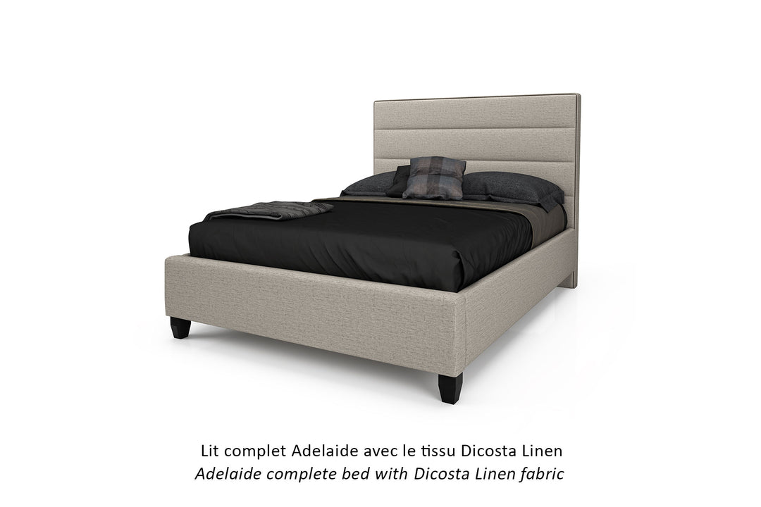 Adelaide Upholstered Bed Frame - Restezzzy Mattresses Inc.