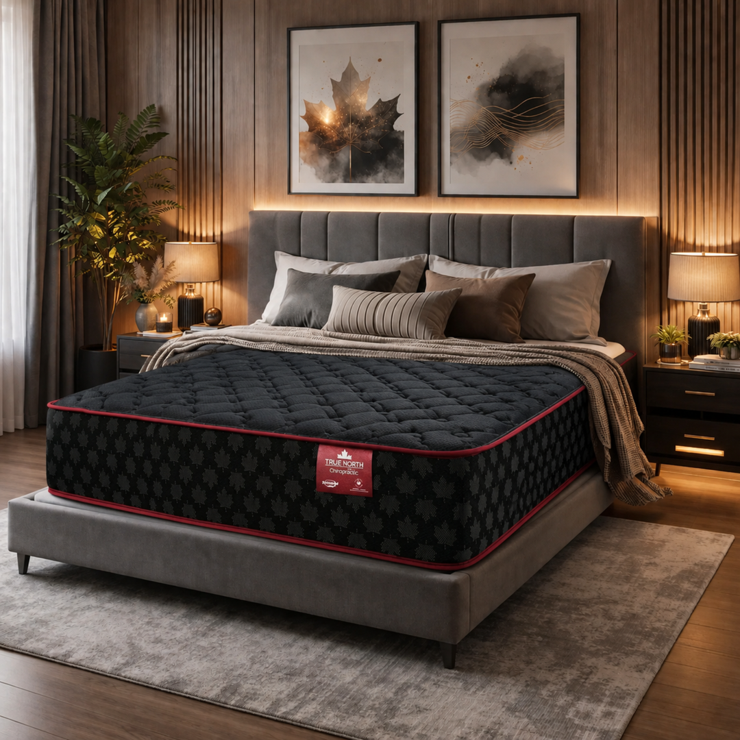 Springwall Chiropractic Argyle Shore Bed in a Box- Tight Top - Restezzzy Mattresses Inc.