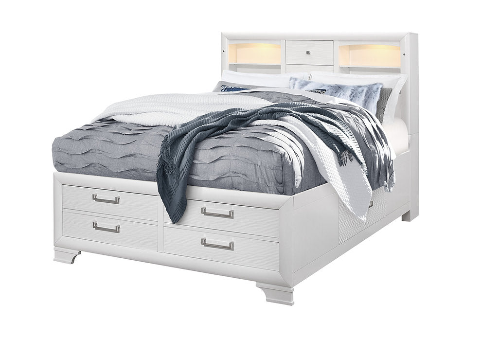 Ikia Bookcase Storage Bed