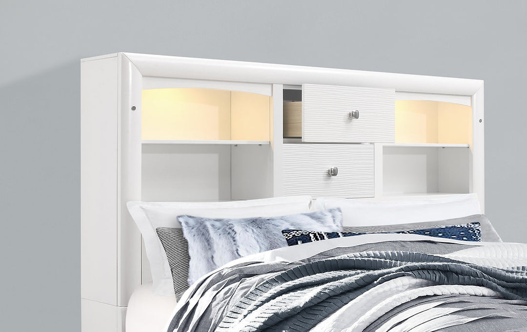 Ikia Bookcase Storage Bed