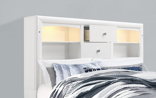 Ikia Bookcase Storage Bed