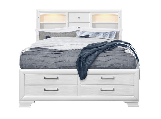 Ikia Bookcase Storage Bed