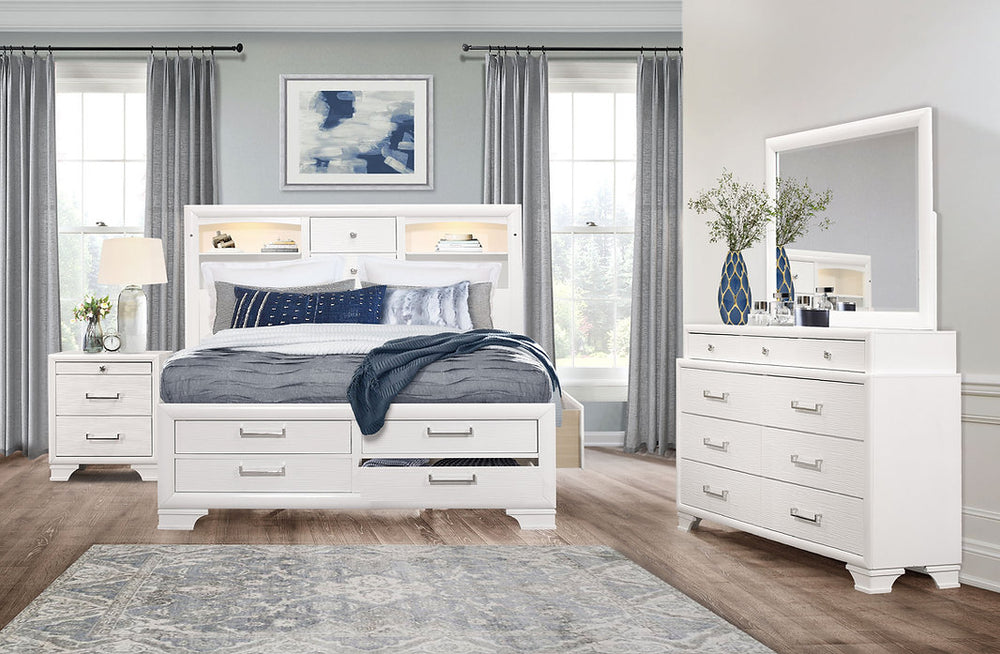 Ikia Bookcase Storage Bed