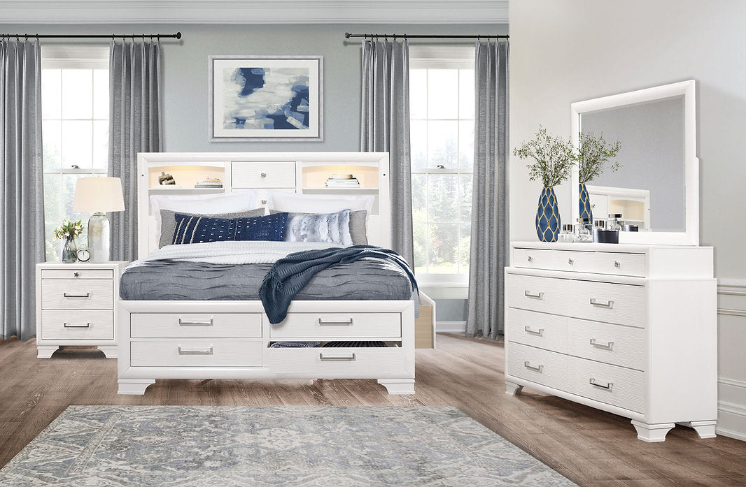 Ikia Bookcase Storage Bed