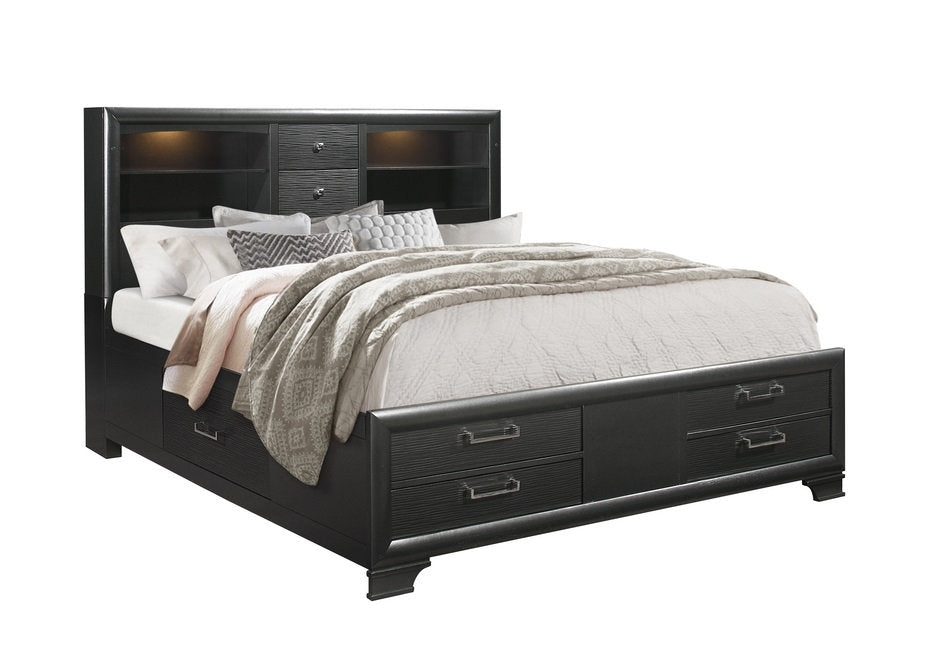 Ikia Bookcase Storage Bed