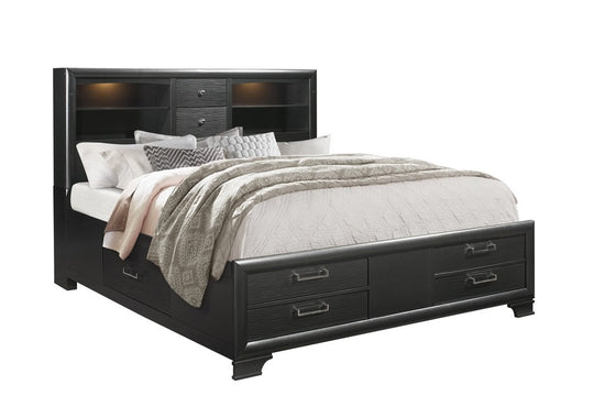 Ikia Bookcase Storage Bed