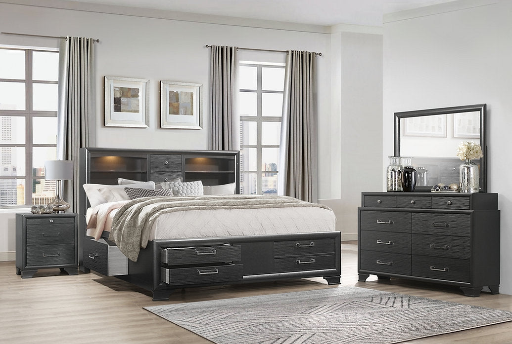 Ikia Bookcase Storage Bed
