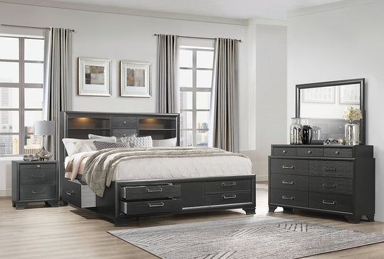 Ikia Bookcase Storage Bed