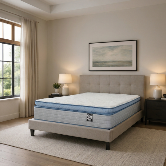 Springwall Edgewater 13" Plush Pillow Top - Bed in a Box - Restezzzy Mattresses Inc.