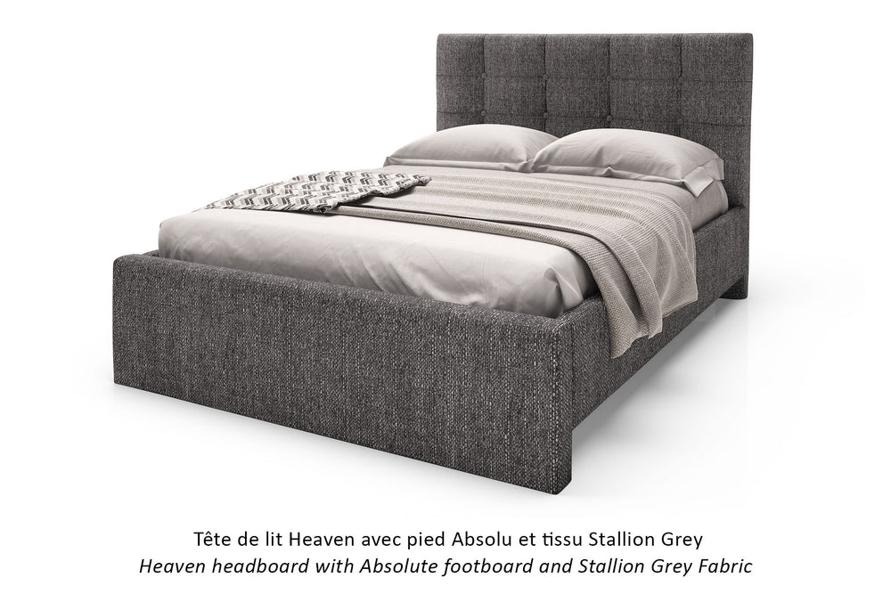Heaven Upholstered Bed Frame - Restezzzy Mattresses Inc.