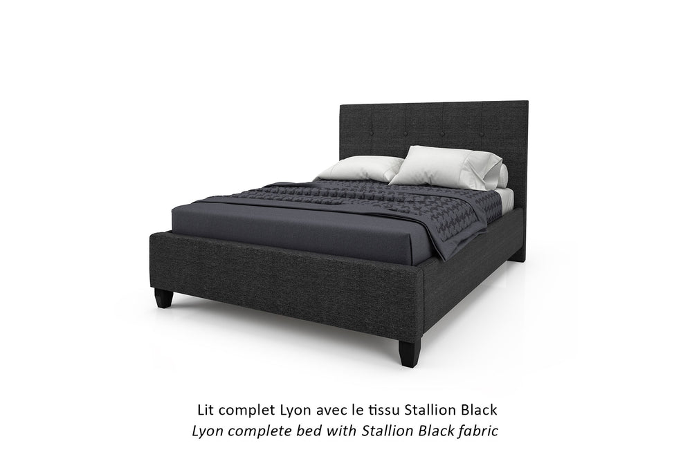 Lyon Upholstered Bed Frame - Restezzzy Mattresses Inc.