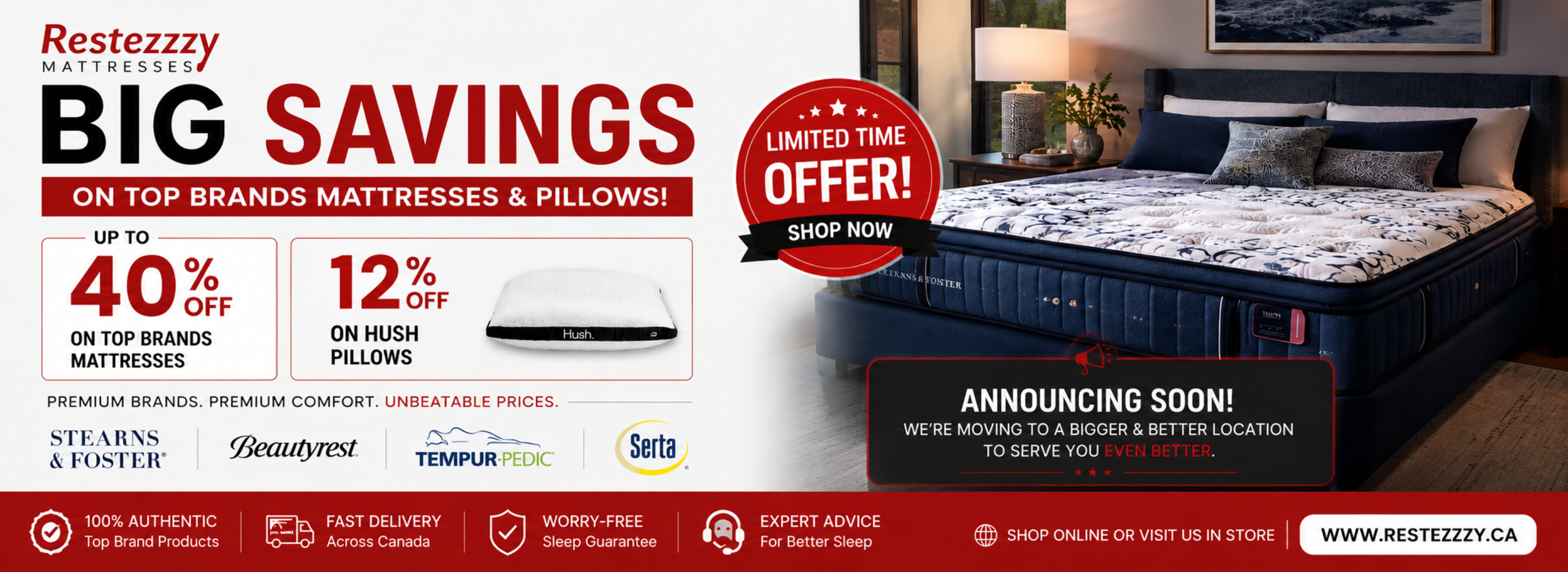 Restezzzy Mattresses Inc.