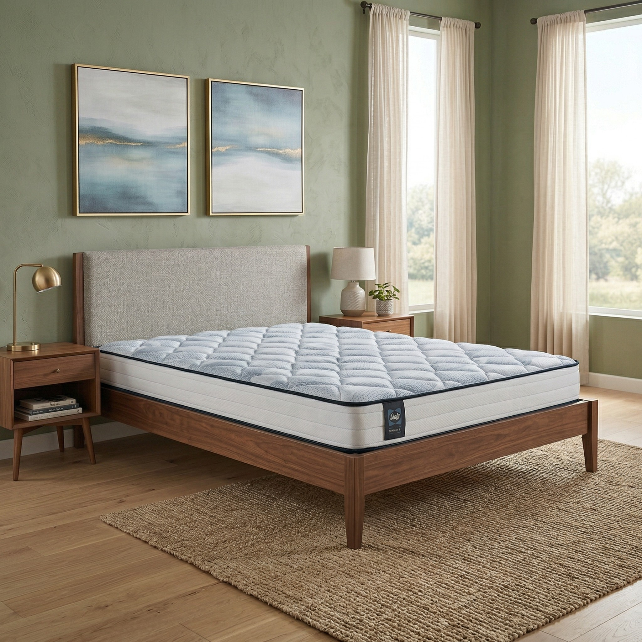Sealy Jamie Foam Series- Tight Top 6" - Restezzzy Mattresses Inc.